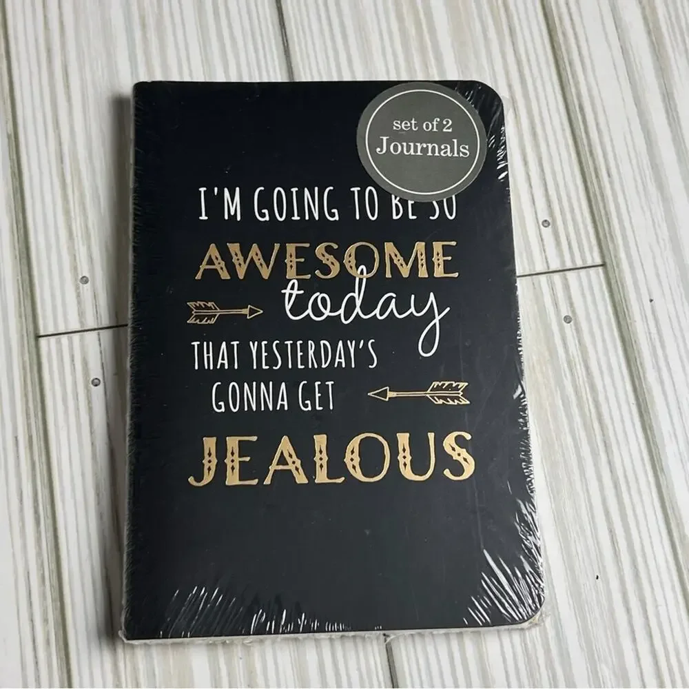 Set of Two  Motivational Message Writing Notebook New in Package